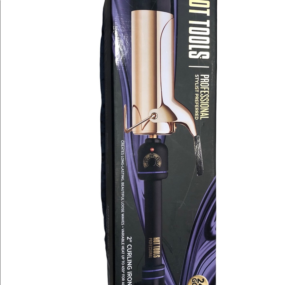 Hot Tools 24K Gold 2" Curling Iron Wand